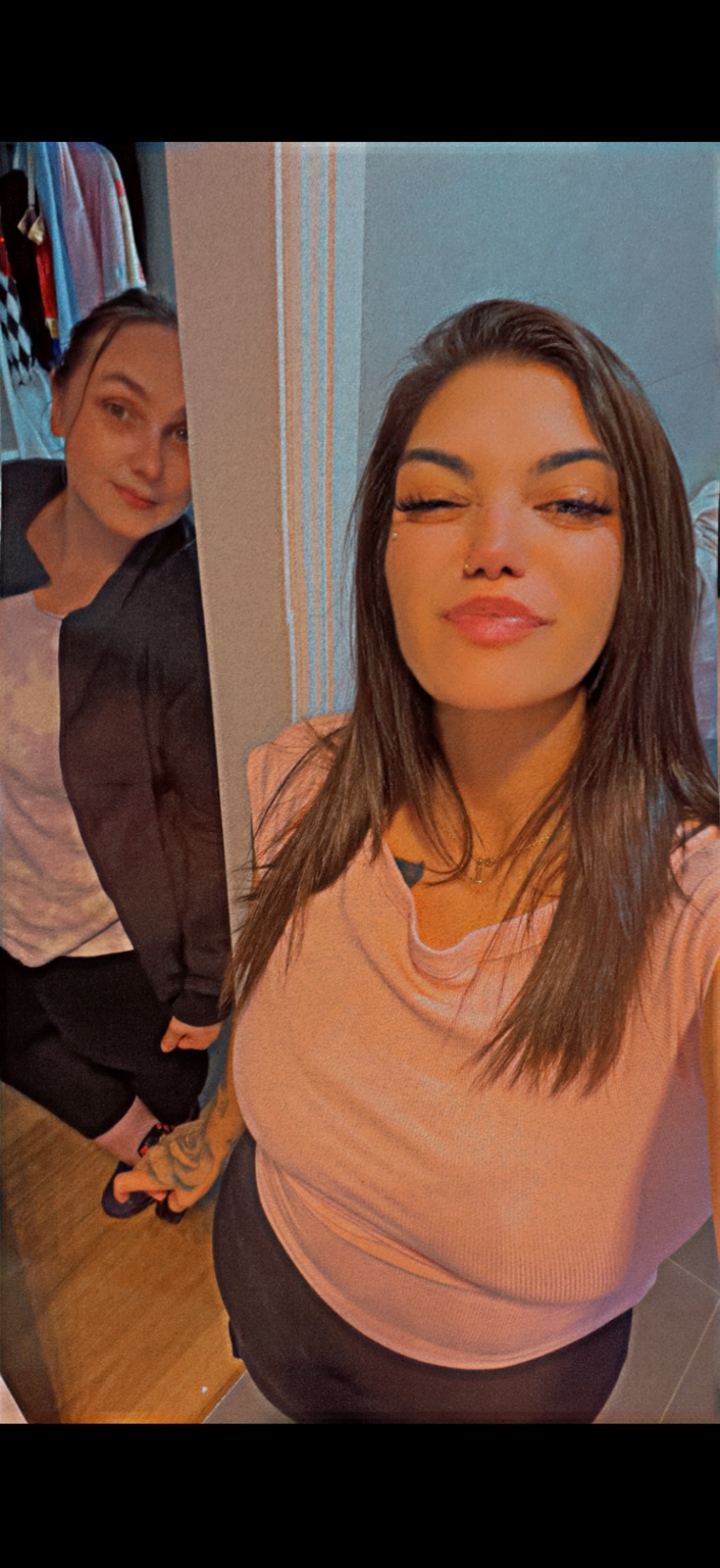 Lorena and Karlee together recently